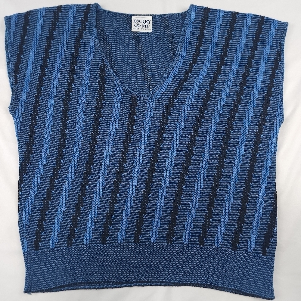 Barry & Me Sleeveless V Neck Sweater